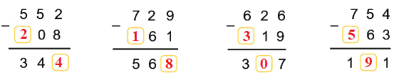 Bài 62. Phép trừ (có nhớ) trong phạm vi 1000 22