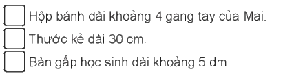 Giải bài 55: Đề-xi-mét. Mét. Ki-lô-mét (tiết 1) Vở bài tập toán 2 - Kết nối tri thức với cuộc sống 3 1