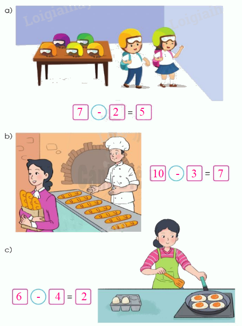 Toán lớp 1 trang 66 - Luyện tập - SGK Cánh diều 7