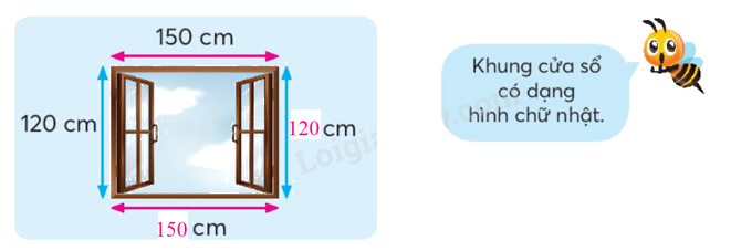 Toán lớp 3 trang 35 - Hình chữ nhật - SGK Chân trời sáng tạo 2 2