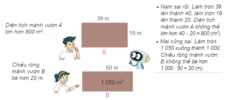 Toán lớp 4 trang 27 - Bài 45: Thực hành và trải nghiệm ước lượng trong tính toán - SGK Kết nối tri thức 3