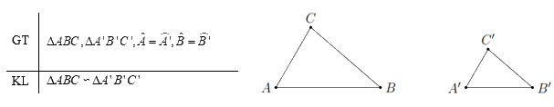 Trường hợp đồng dạng thứ ba (g.g) 1